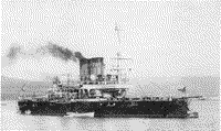 Эскадренный броненосец "Екатерина II" в Северной бухте Севастополя, начало 1900-х годов