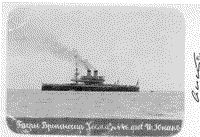 Эскадренный броненосец "Чесма" на рейде Гагр, 1905 год