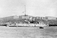 Линейный корабль "Синоп" в Южной бухте Севастополя, 1916 год