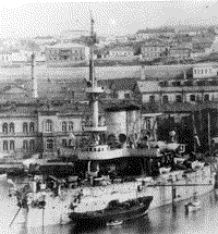 Линейный корабль "Синоп" в Южной бухте Севастополя