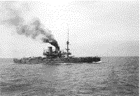Линейный корабль "Синоп" на ходу, начало 1910-х годов