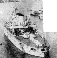 Линейный корабль "Синоп" без кормовой барбетной установки, 1911 год
