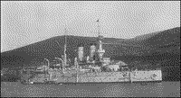 Эскадренный броненосец "Сисой Великий" на рейде Порт-Артура