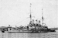 Линейный корабль "Пантелеймон" в Севастополе, лето 1912 года