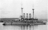 Линейный корабль "Евстафий" в Северной бухте Севастополя, 1911 год
