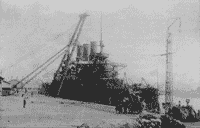 "Ретвизан" в Порт-Артуре, начало 1904 года