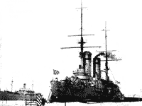 Эскадренный броненосец "Цесаревич" в Гельсингфорсе, 1912-1914 годы