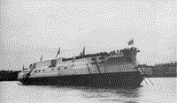Эскадренный броненосец "Бородино" спущен на воду, 3 августа 1901 года