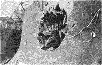 Повреждения эскадренного броненосца "Орел", 1905 год