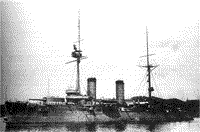 Эскадренный броненосец "Ивами", 10 июня 1910 года