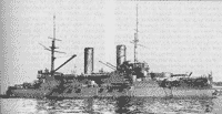 Эскадренный броненосец "Слава", 1905-1911 годы