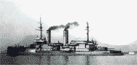 Линейный корабль "Слава" на рейде Тулона, март 1911 года