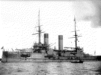 Эскадренный броненосец "Слава", 1905 год