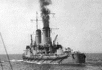 Линейный корабль "Андрей Первозванный" в районе Гельсингфорса, кампания 1915 года