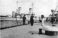 Линейный корабль "Андрей Первозванный", снято с палубы линейного корабля "Император Павел I", 1914-1916 годы