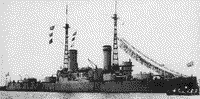 Линейный корабль "Андрей Первозванный" во время большой приборки, 1912-1914 годы