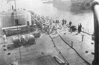 Линейный корабль "Андрей Первозванный" входит в Кронштадскую гавань