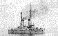 Линейный корабль "Андрей Первозванный" на Большом Кронштадском рейде, 1912-1914 годы