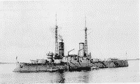 Линейный корабль "Император Павел I" в районе Ревеля, начало июня 1912 года