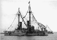 Линейные корабли "Император Павел I" и "Слава", 1912-1914 годы