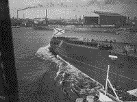 Спуск на воду линейного корабля "Гангут", 24 сентября 1911 года