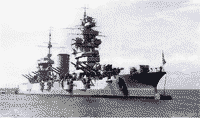 Краснознаменный линейный корабль "Октябрьская Революция" после войны