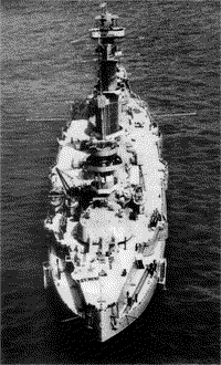 Линейный корабль "Марат" на Спитхедском рейде, 1937 год
