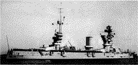 Линейный корабль "Марат" после модернизации 1936-1937 годов