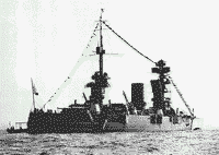 Линейный корабль "Марат" на Спитхедском рейде, июнь 1937 года