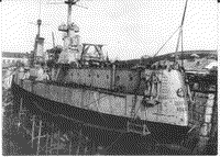 Линейный корабль "Парижская Коммуна" в Севастополе, 1932 год
