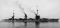 Линейный корабль "Императрица Екатерина Великая" в период проведения ходовых испытаний, 1915 год