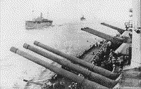Линейный корабль "Императрица Екатерина Великая" в охранении транспортов