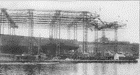 Линейный корабль "Император Александр III" в день спуска на воду, 2 апреля 1914 года