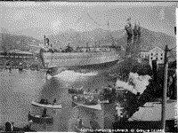 Спуск линейного корабля "Джулио Чезаре", Генуя 15 октября 1911 года