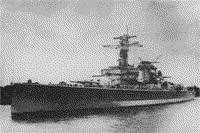 Немецкий броненосный корабль "Дойчланд"