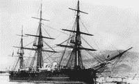Крейсер I-го ранга "Минин" в Средиземном море