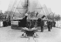 На палубе броненосного крейсера "Адмирал Нахимов", 1888-1891 годы