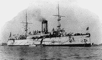 Броненосный крейсер "Адмирал Нахимов", 1900-1903 годы