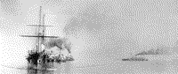 Броненосный крейсер "Память Азова" в составе Учебно-Артиллерийского отряда, 1902 год