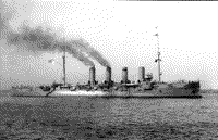 Броненосный крейсер "Россия" во время Первой Мировой войны