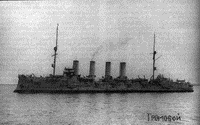 Броненосный крейсер "Громобой" в 1913 году