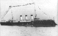 Крейсер I ранга "Светлана" в Средиземном море