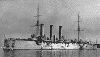 Крейсер "Аврора" на Балтике, после 1909 года