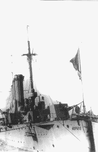 Бронепалубный крейсер "Аврора" на ремонте, 1933-1935 годы