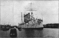 Крейсер "Варяг" в Кильском канале, 1 сентября 1901 года