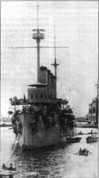 Крейсер "Варяг" в Порт-Саиде, 7 сентября 1916 года