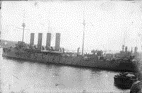 Крейсер "Варяг" и линейный корабль "Чесма", 1916 год