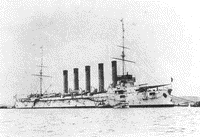 Крейсер "Аскольд" в Порт-Артуре, 1903 год