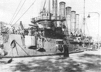 Крейсер "Аскольд" в Тулоне, 1916 год