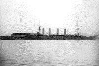 Броненосный крейсер "Баян" в Порт-Артуре, 1904 год